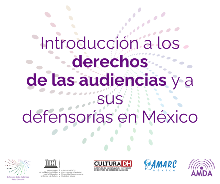 Introducción a los derechos de las audiencias y a sus defensorías en México